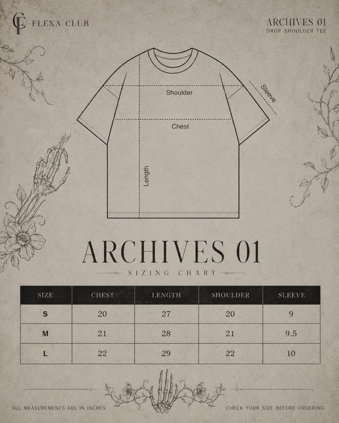 Dast-e-Fanaa — Archive 01 | Limited Edition Oversized Embroidered T-Shirt | Flexa Club