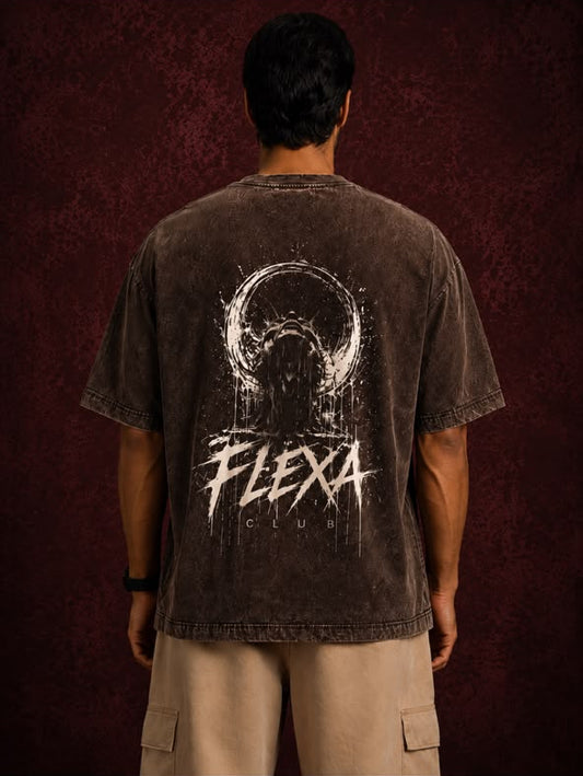 Void Pulse - Acid Washed Oversized T-Shirt